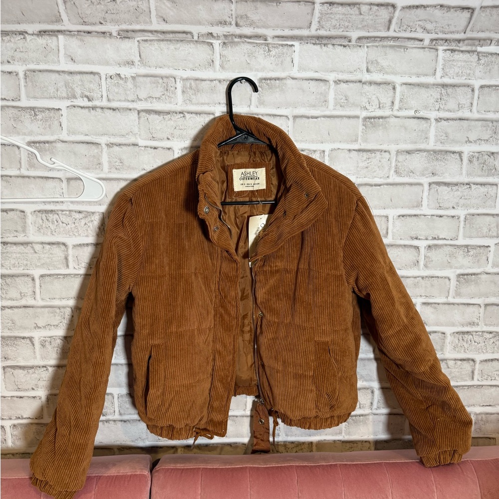 Puffer Brown Corduroy Jacket
